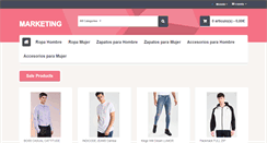 Desktop Screenshot of marketinge.es